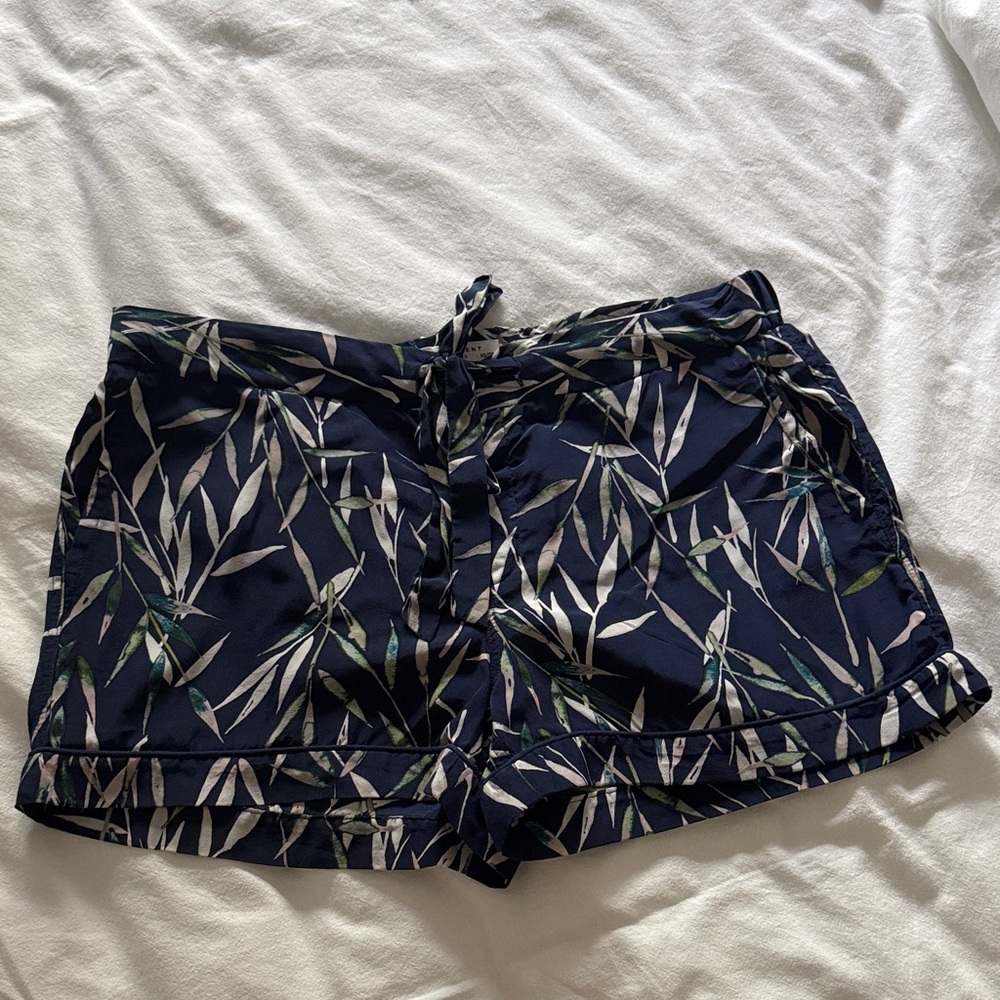 Silk PJ shorts